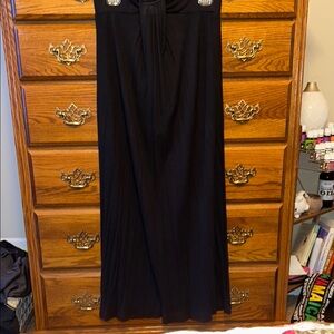 Maxi Dress with center ruched detail